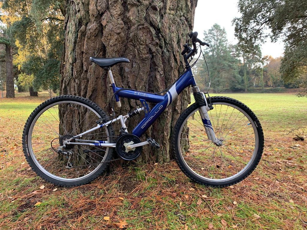 apollo excel full suspension mountain bike